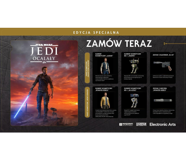 Star Wars Jedi: Ocalały XBOX Series X Edycja Deluxe - 1100268 - zdjęcie 2